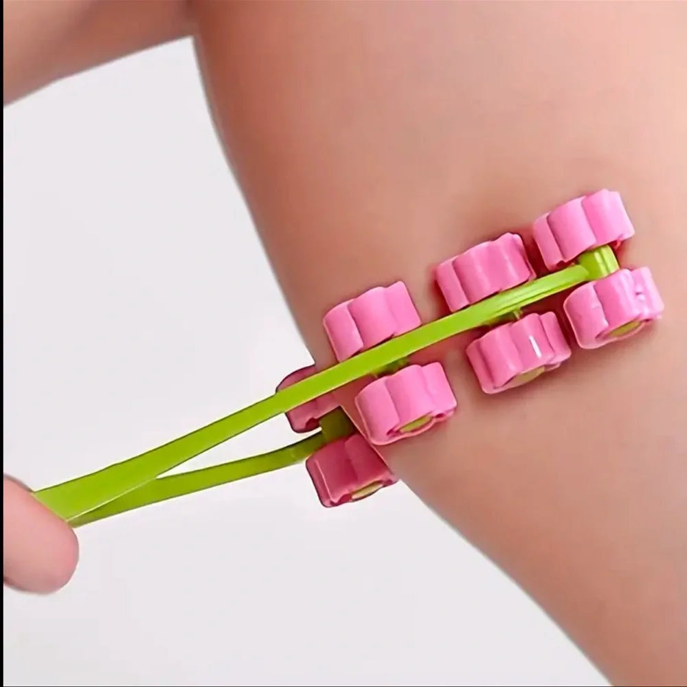 Face Massager, Flower Design Massage Roller, Beauty Tool, NEW
